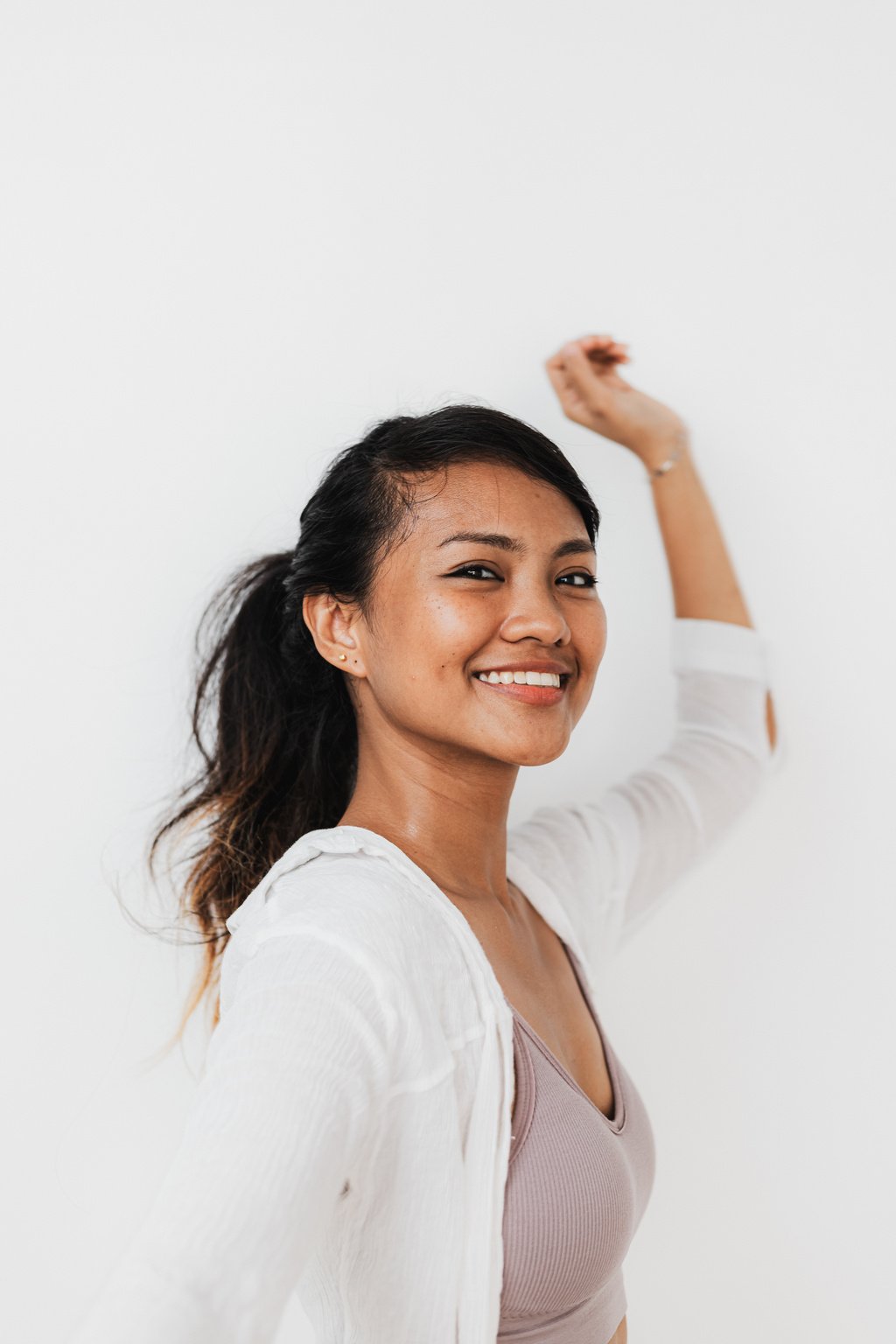 Portrait of a Happy Young Woman