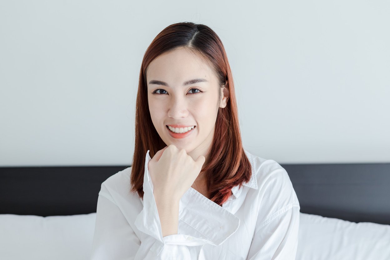 Portrait of a Happy Woman     