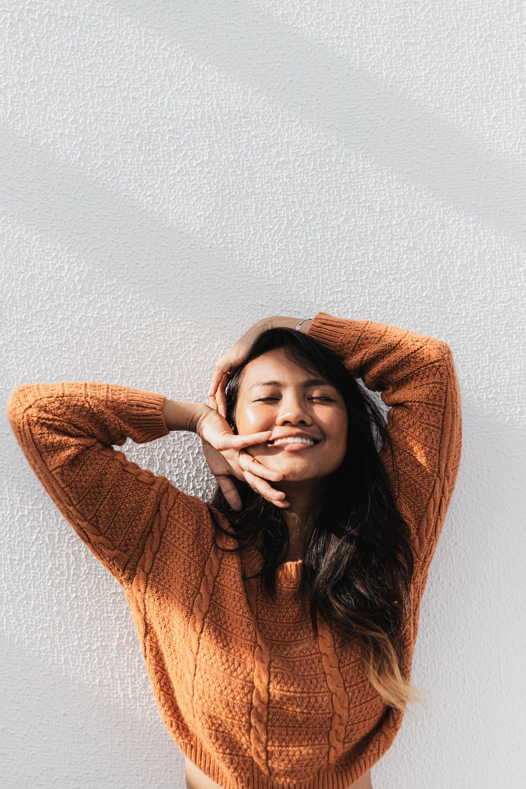 Portrait of a Happy Young Woman
